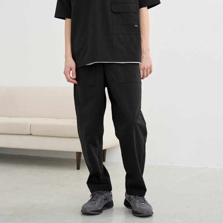 【C Mt】AIRCOメッシュストレッチテーパードパンツ 通気性 | coen【men】 | 詳細画像2 