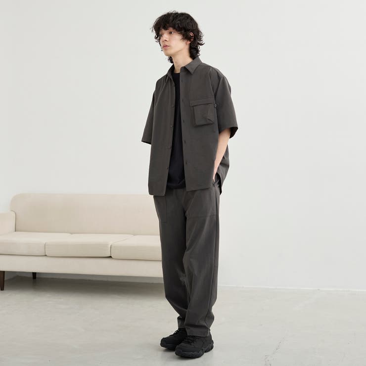 【C Mt】AIRCOメッシュストレッチテーパードパンツ 通気性 | coen【men】 | 詳細画像21 