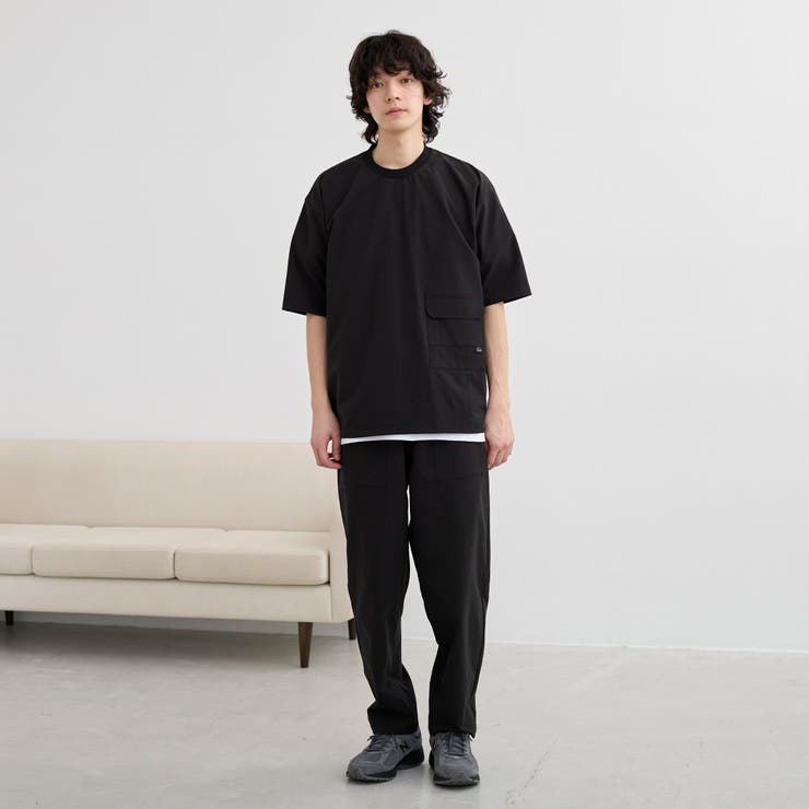 【C Mt】AIRCOメッシュストレッチテーパードパンツ 通気性 | coen【men】 | 詳細画像5 