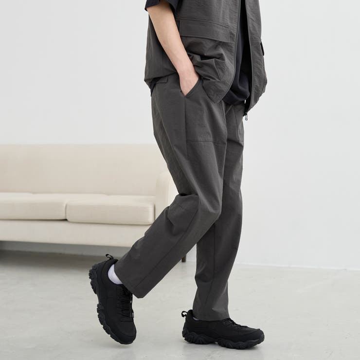 【C Mt】AIRCOメッシュストレッチテーパードパンツ 通気性 | coen【men】 | 詳細画像8 