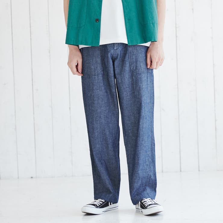 コットンリネンガーデンパンツ[品番：COEW0004507]｜coen【men