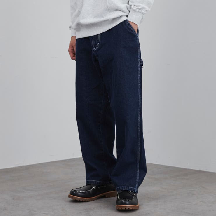 NAVY | SMITH’S（スミス）別注ワイドペインターパンツ23AW | coen【men】