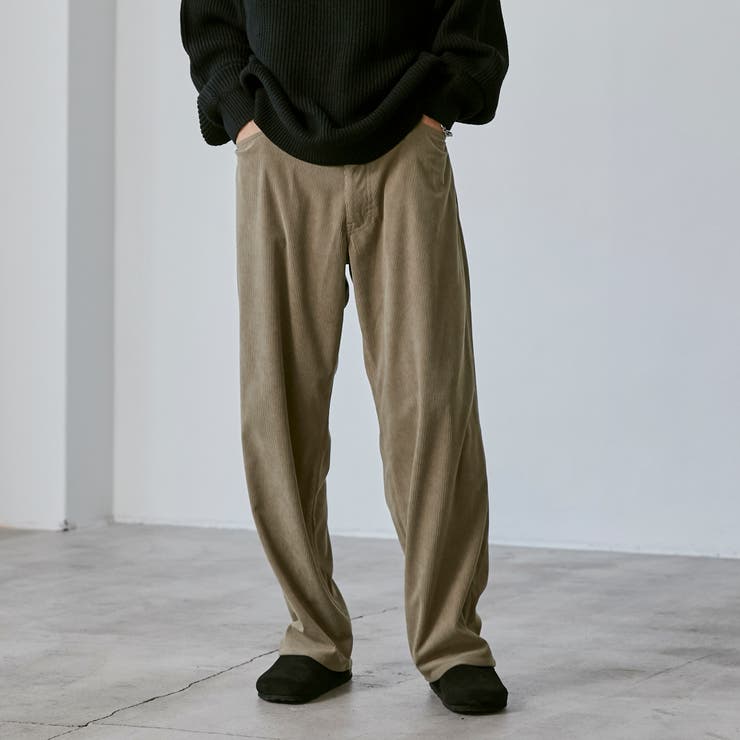 ルーズシルエットコーデュロイバギーパンツ[品番：COEW0004797