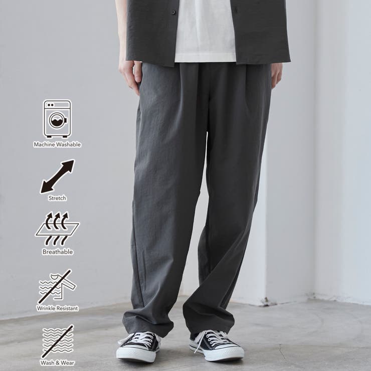C.Mt】FUNCTION MESH EASY PANTS[品番：COEW0005711]｜coen【men