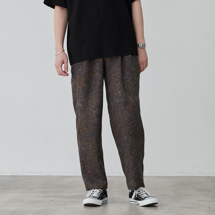 総柄プリントイージーパンツ[品番：COEW0006069]｜coen【men