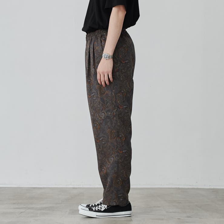 総柄プリントイージーパンツ[品番：COEW0006069]｜coen【men