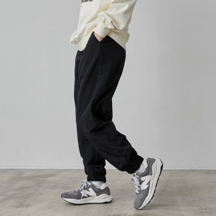 ナイロングログランルーズジョガーパンツ[品番：COEW0005133]｜coen