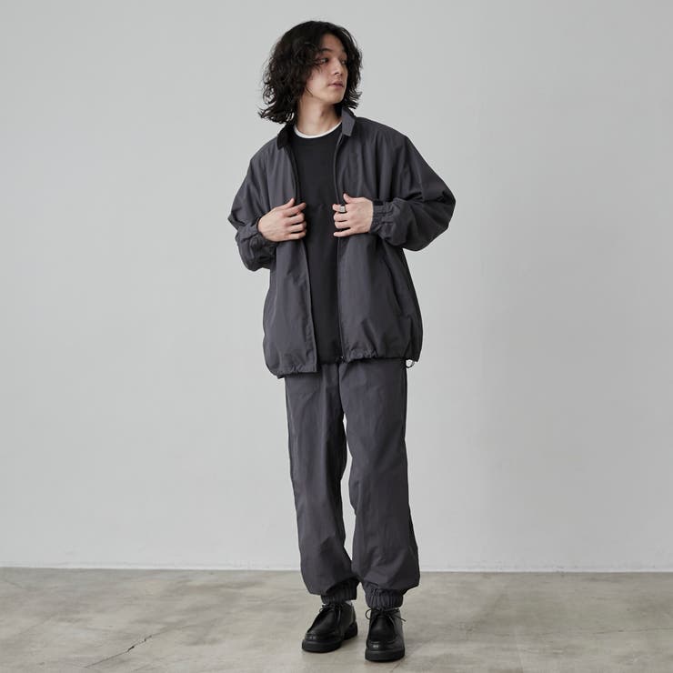 ナイロングログランルーズジョガーパンツ[品番：COEW0005133]｜coen