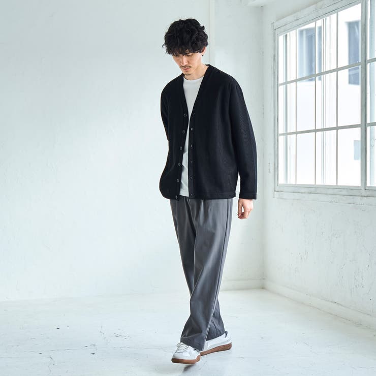 極楽ワイドテーパードパンツ[品番：COEW0006118]｜coen【men