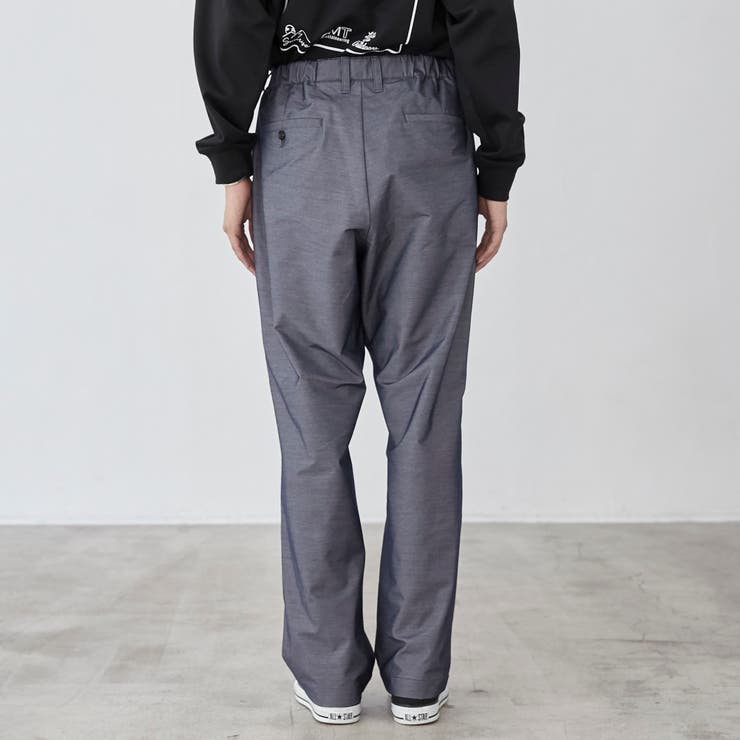 FREAK'S STORE パンツ 限定展開 センター プレス ワイド カット