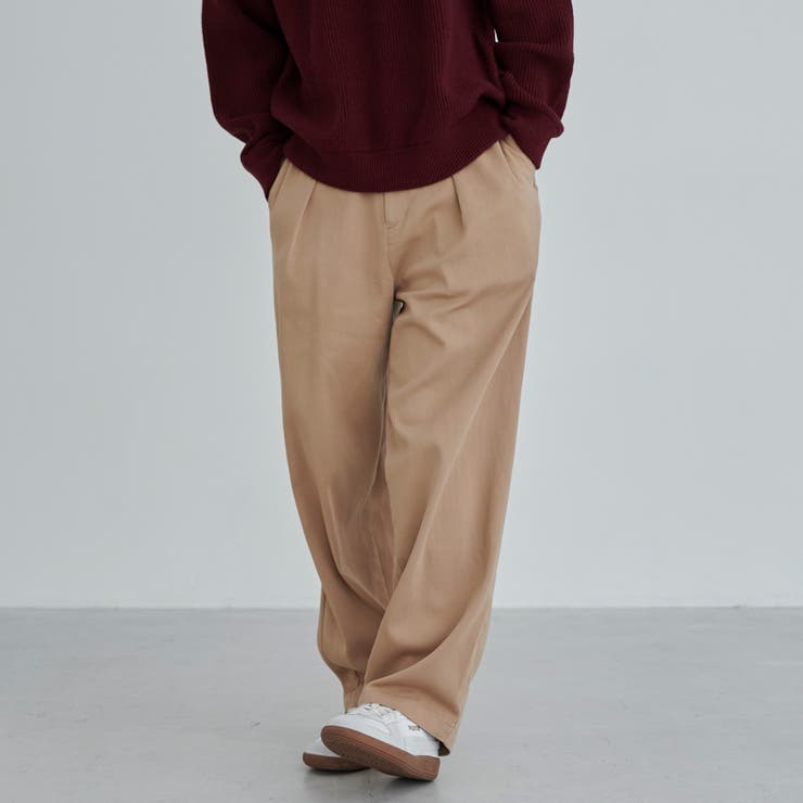 ウォッシュドストレッチワイドチノパンツ | coen【men】 | 詳細画像10 