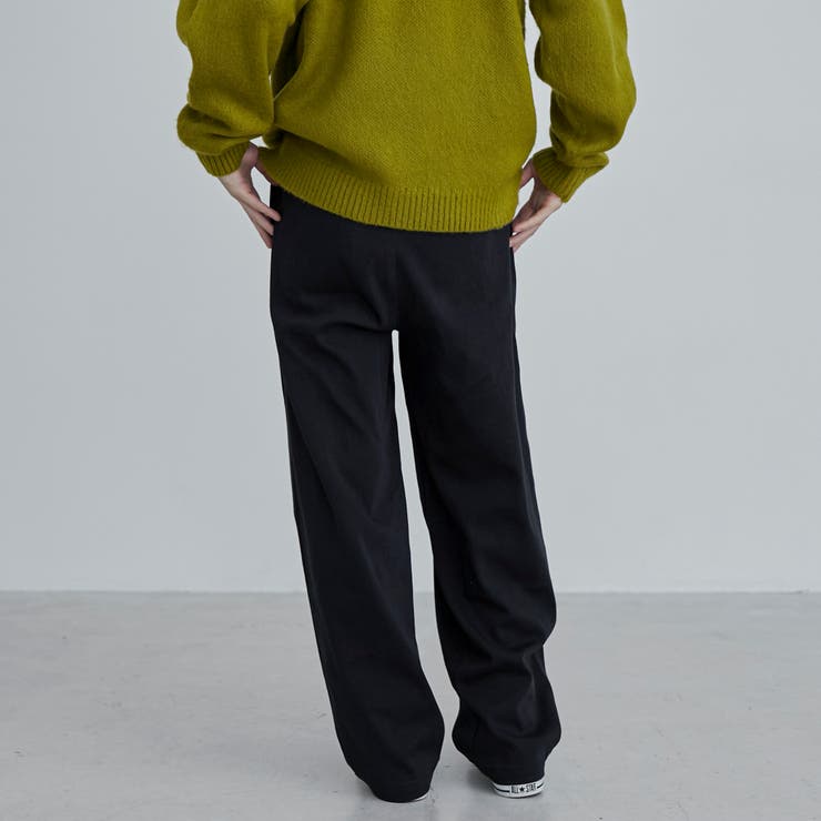 ウォッシュドストレッチワイドチノパンツ[品番：COEW0006508