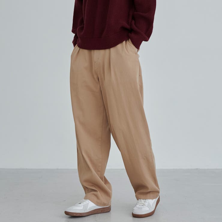 ウォッシュドストレッチワイドチノパンツ | coen【men】 | 詳細画像8 