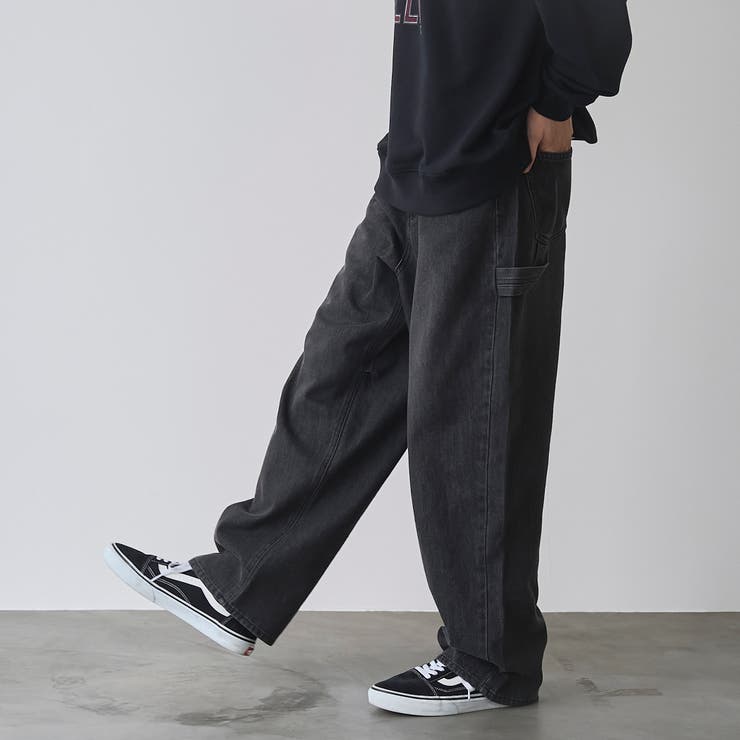 一部店舗限定】ワークカーブデニムパンツ[品番：COEW0006626