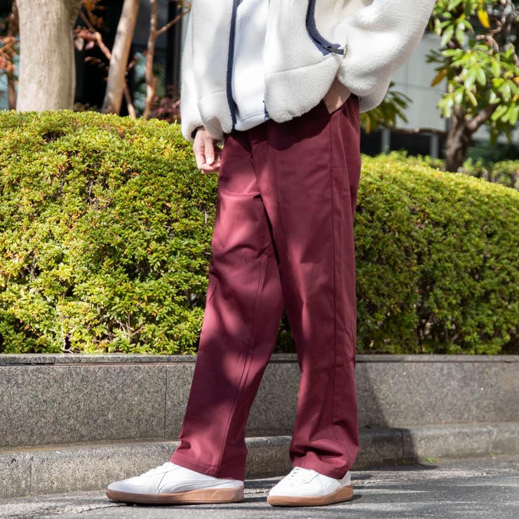 WINE | ガレージチノテーパードパンツ | coen【men】