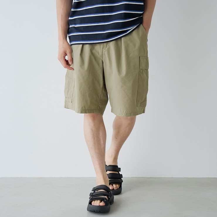OLIVE | ミニリップ6ポケットカーゴショーツ | coen【men】