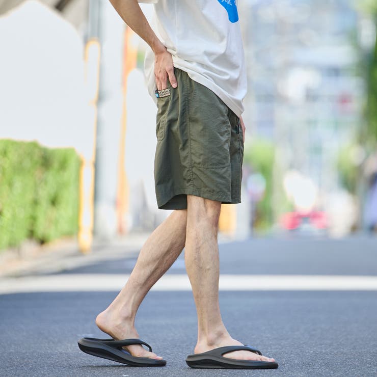 KAVU（カブー）別注ベルト付きショーツ[品番：COEW0005958