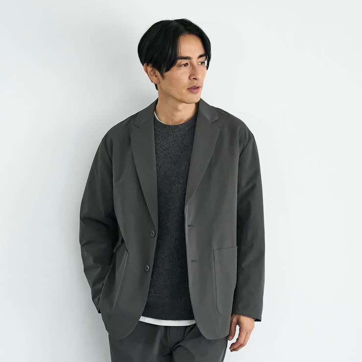 ハイカーテックテーラードジャケット【防シワ/ストレッチ/撥水/ウォッシャブル】 | coen【men】 | 詳細画像9 