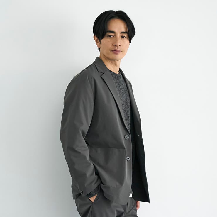 ハイカーテックテーラードジャケット【防シワ/ストレッチ/撥水/ウォッシャブル】 | coen【men】 | 詳細画像10 