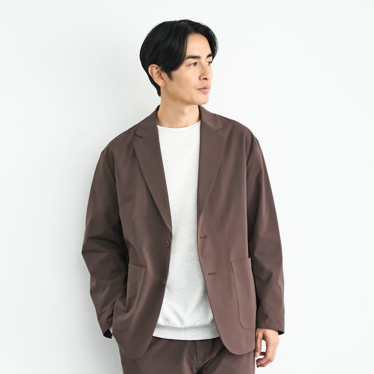 ハイカーテックテーラードジャケット【防シワ/ストレッチ/撥水/ウォッシャブル】 | coen【men】 | 詳細画像16 