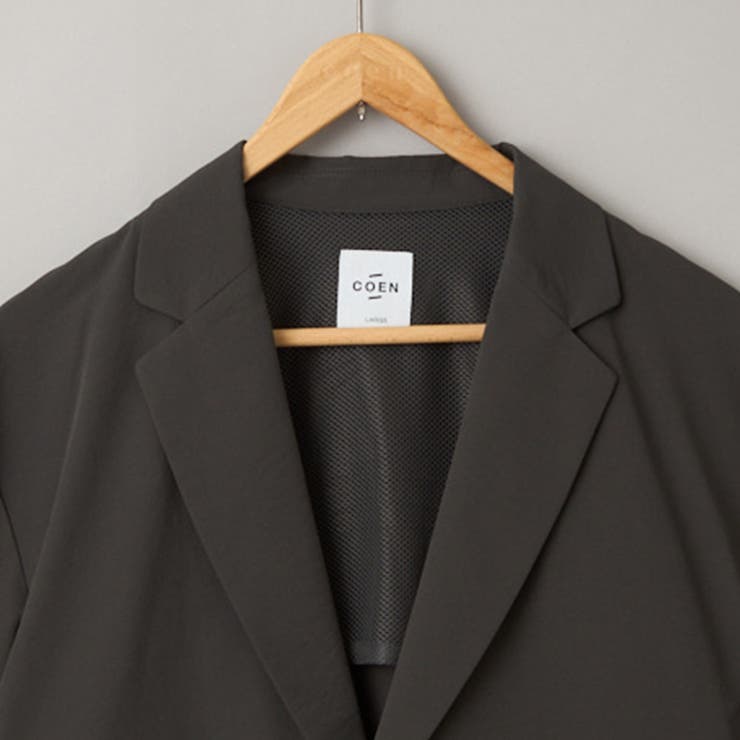 ハイカーテックテーラードジャケット【防シワ/ストレッチ/撥水/ウォッシャブル】 | coen【men】 | 詳細画像28 