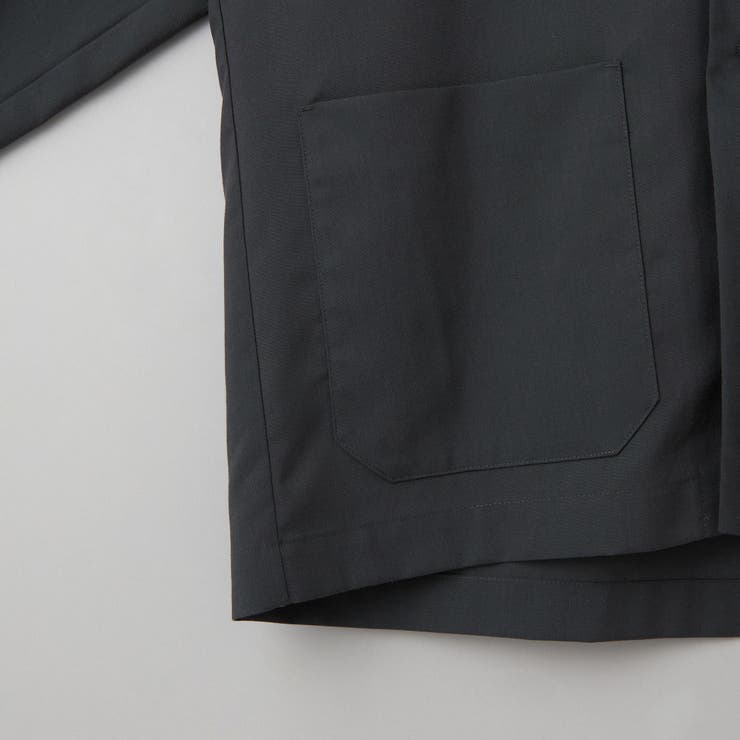 ハイブリッドリネン ノーカラージャケット【吸水速乾・防シワ・UVカット】 | coen【men】 | 詳細画像24 