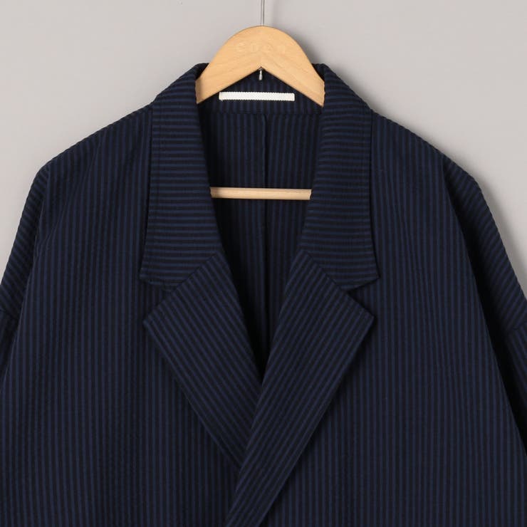 シアサッカーダブルジャケット | coen【men】 | 詳細画像3 