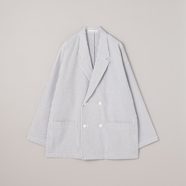 WHITE | シアサッカーダブルジャケット | coen【men】