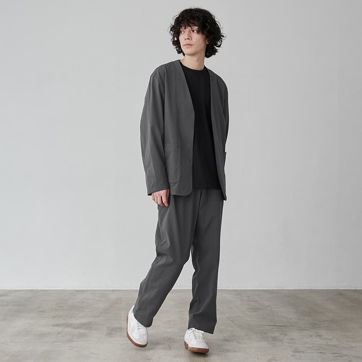 COOGI ノーカラージャケット Mサイズ 極楽FITノーカラージャケット[品番：COEW0005614]｜coen【men