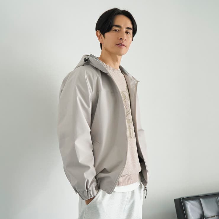 【好評につき新色登場】ウィンドブロックシェルターフードブルゾン【撥水、透湿、防風… | coen【men】 | 詳細画像15 