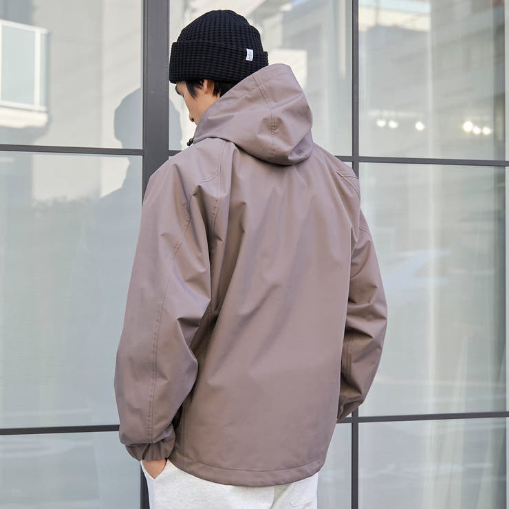 【好評につき新色登場】ウィンドブロックシェルターフードブルゾン【撥水、透湿、防風… | coen【men】 | 詳細画像20 