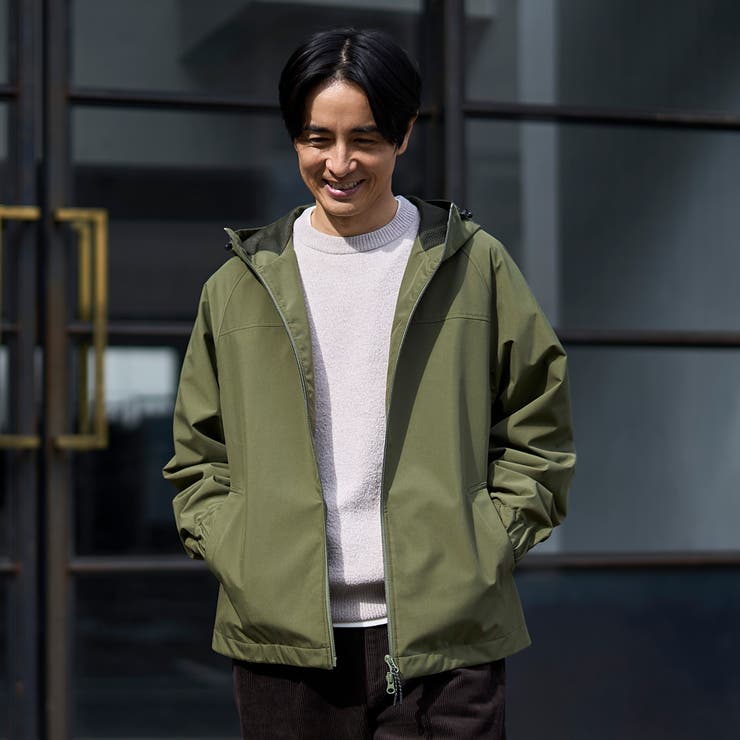 【好評につき新色登場】ウィンドブロックシェルターフードブルゾン【撥水、透湿、防風… | coen【men】 | 詳細画像24 