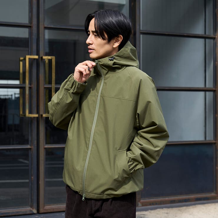 【好評につき新色登場】ウィンドブロックシェルターフードブルゾン【撥水、透湿、防風… | coen【men】 | 詳細画像25 