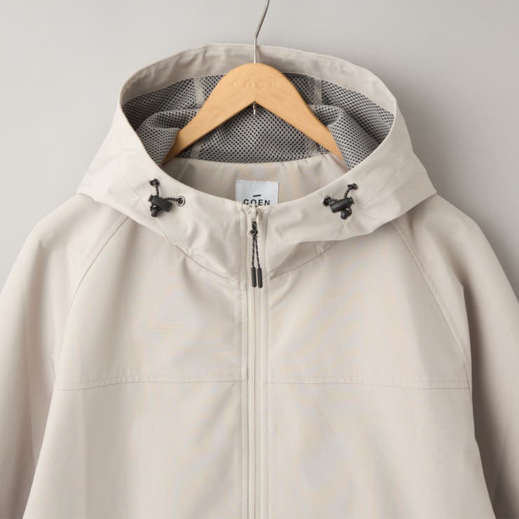 【好評につき新色登場】ウィンドブロックシェルターフードブルゾン【撥水、透湿、防風… | coen【men】 | 詳細画像36 