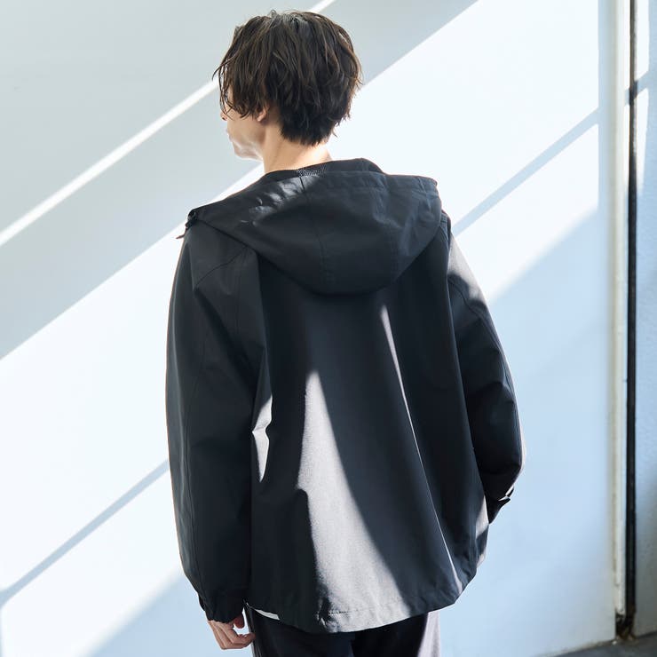 【好評につき新色登場】ウィンドブロックシェルターフードブルゾン【撥水、透湿、防風… | coen【men】 | 詳細画像8 