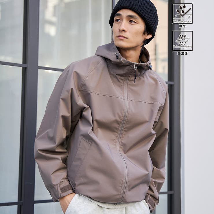 MOCA | 【好評につき新色登場】ウィンドブロックシェルターフードブルゾン【撥水、透湿、防風… | coen【men】
