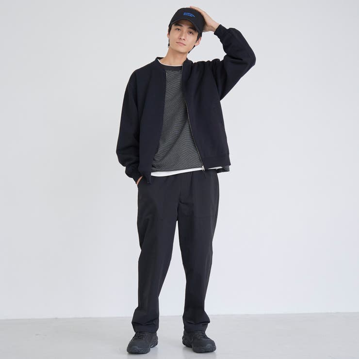 クリーンプラススウェットジップブルゾン【防汚（食品汚れ）・UVカット】 | coen【men】 | 詳細画像14 