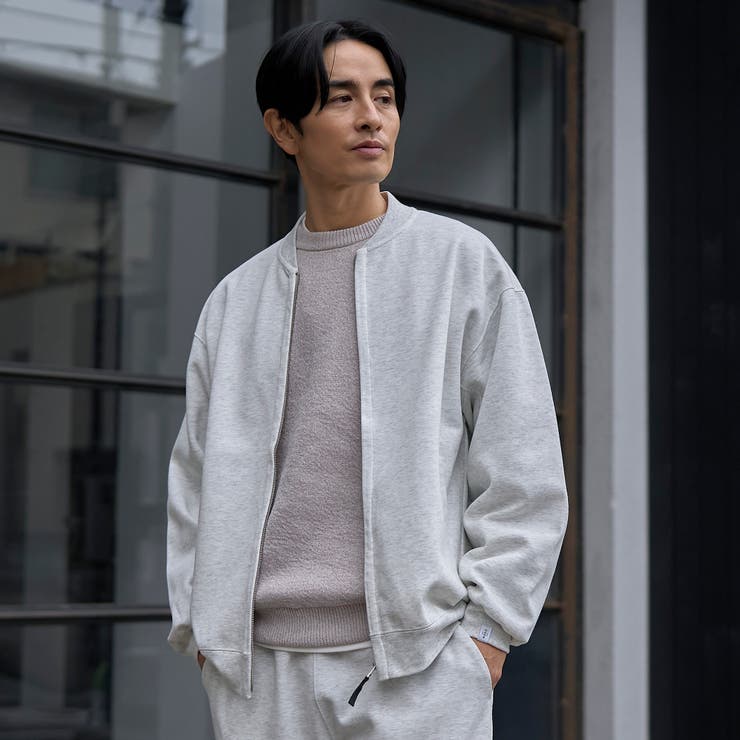 クリーンプラススウェットジップブルゾン【防汚（食品汚れ）・UVカット】 | coen【men】 | 詳細画像17 