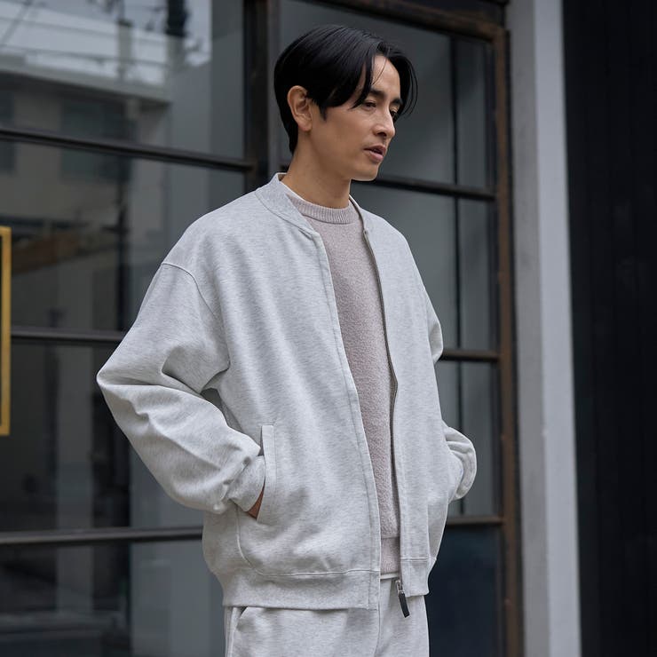 クリーンプラススウェットジップブルゾン【防汚（食品汚れ）・UVカット】 | coen【men】 | 詳細画像18 