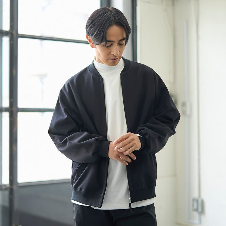 クリーンプラススウェットジップブルゾン【防汚（食品汚れ）・UVカット】 | coen【men】 | 詳細画像3 