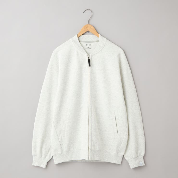 クリーンプラススウェットジップブルゾン【防汚（食品汚れ）・UVカット】 | coen【men】 | 詳細画像38 