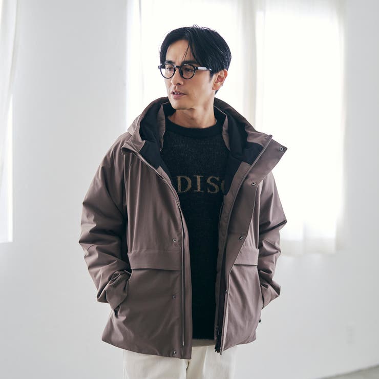 ヒートシェルターフードブルゾン【保温性、撥水性、帯電防止（裏生地）】 | coen【men】 | 詳細画像16 