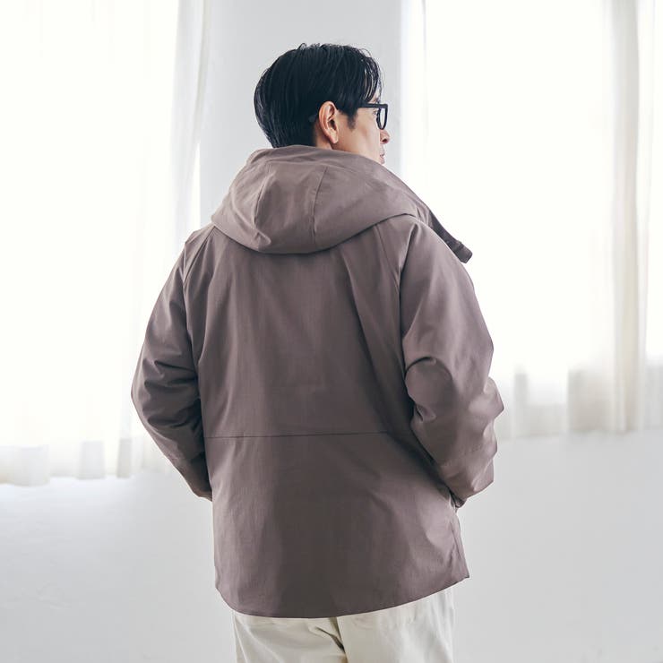 ヒートシェルターフードブルゾン【保温性、撥水性、帯電防止（裏生地）】 | coen【men】 | 詳細画像18 