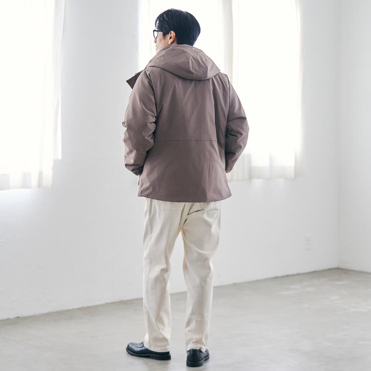 ヒートシェルターフードブルゾン【保温性、撥水性、帯電防止（裏生地）】 | coen【men】 | 詳細画像20 