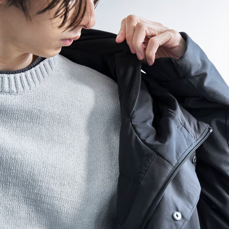 ヒートシェルターフードブルゾン【保温性、撥水性、帯電防止（裏生地）】 | coen【men】 | 詳細画像4 