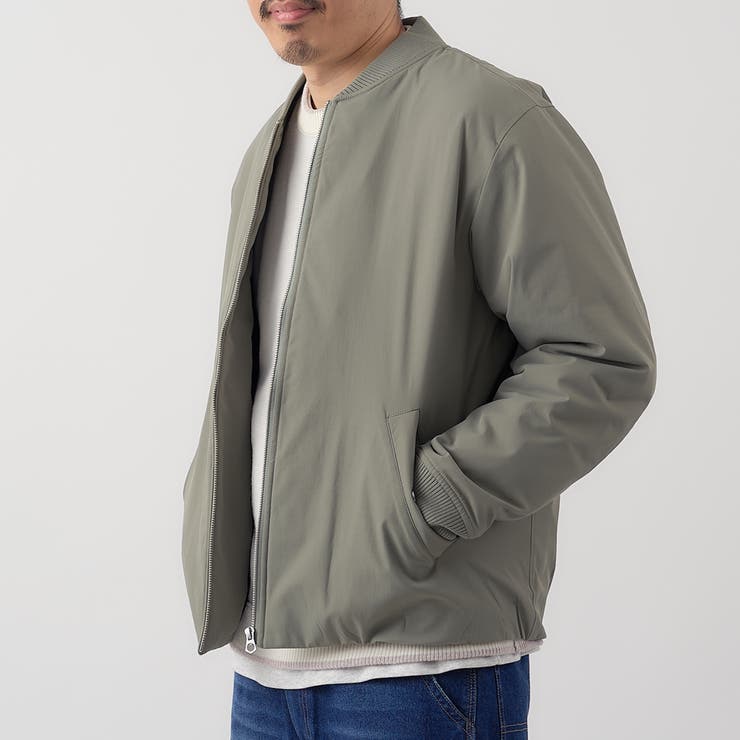 ヒートシェルタージップアップブルゾン【保温性、撥水性、帯電防止（裏地）】 | coen【men】 | 詳細画像10 