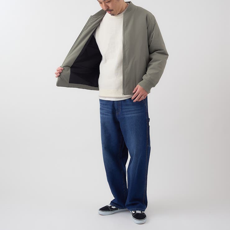 ヒートシェルタージップアップブルゾン【保温性、撥水性、帯電防止（裏地）】 | coen【men】 | 詳細画像15 