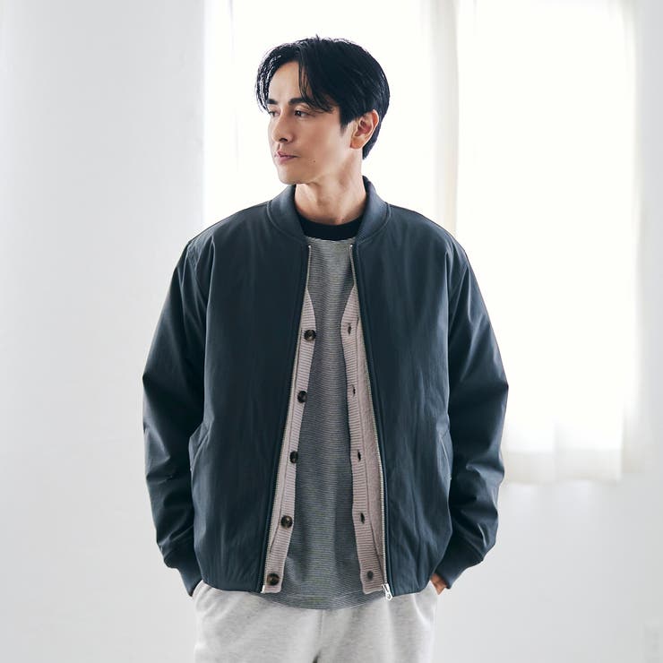 ヒートシェルタージップアップブルゾン【保温性、撥水性、帯電防止（裏地）】 | coen【men】 | 詳細画像4 