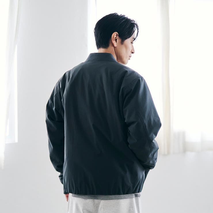 ヒートシェルタージップアップブルゾン【保温性、撥水性、帯電防止（裏地）】 | coen【men】 | 詳細画像5 