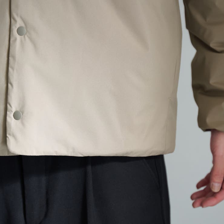 ウィンドブロックノーカラーカーデ【撥水、防風、抗菌防臭（中綿）】 | coen【men】 | 詳細画像23 